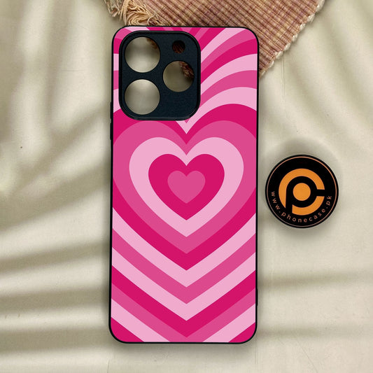 Realme Note 70 - Heartbeat Design 6 - Premium Metal Printed Soft Bumper Shock Proof Case