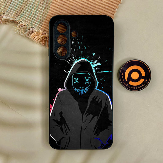 Samsung Galaxy A17 - Anonymous 2.0 Design 8 - Premium Metal Printed Soft Bumper Shock Proof Case