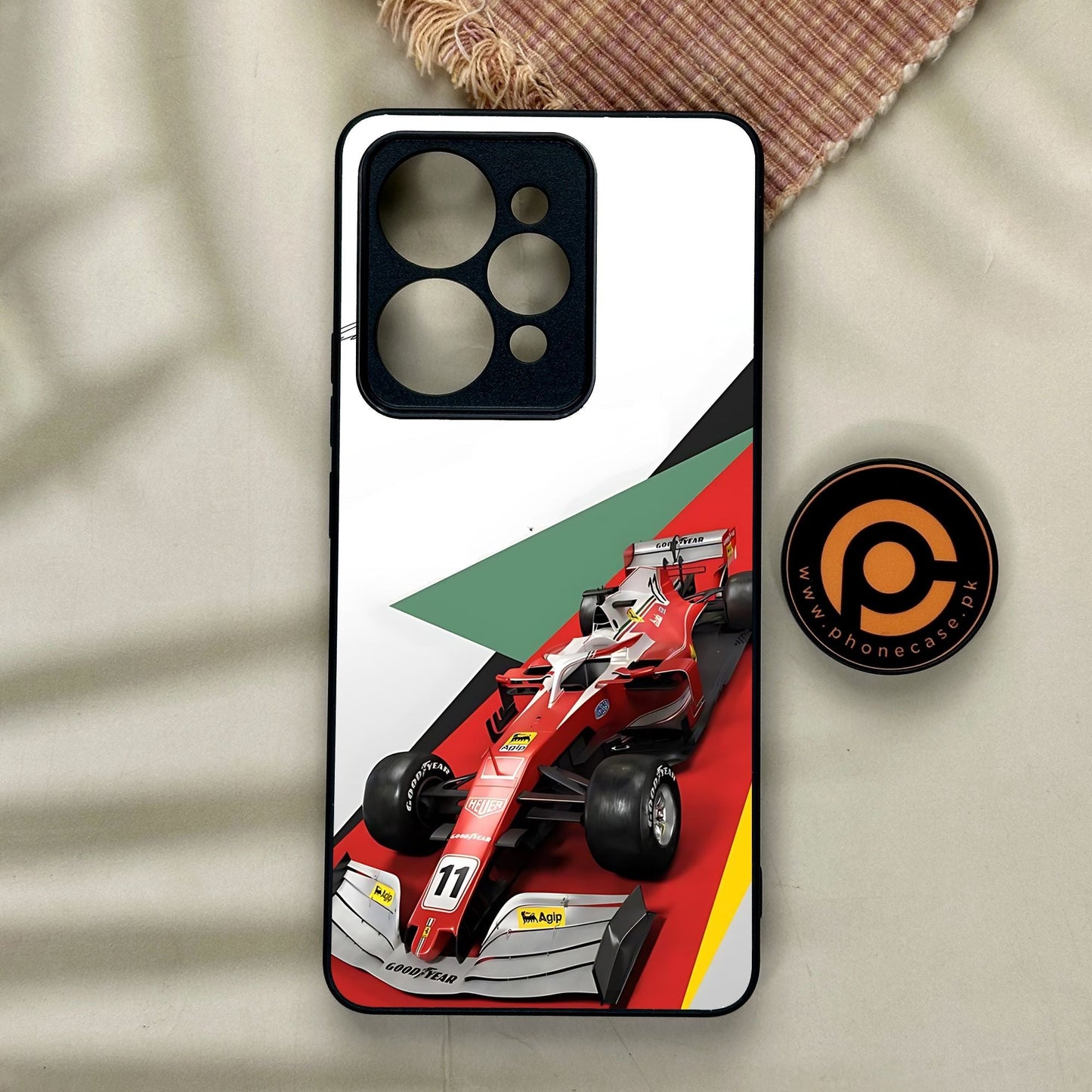 Realme 15 Pro - Formula 1 Design 3 - Premium Metal Printed Soft Bumper Shock Proof Case