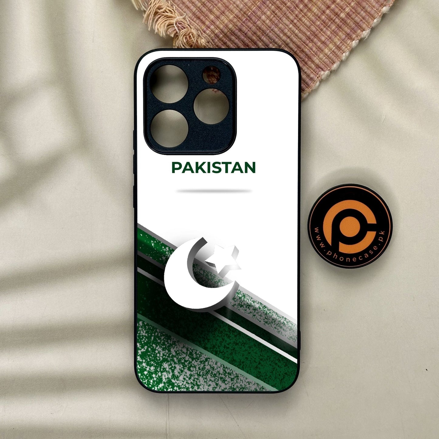 Realme 15T - Pakistani Flag Design 10 - Premium Metal Printed Soft Bumper Shock Proof Case
