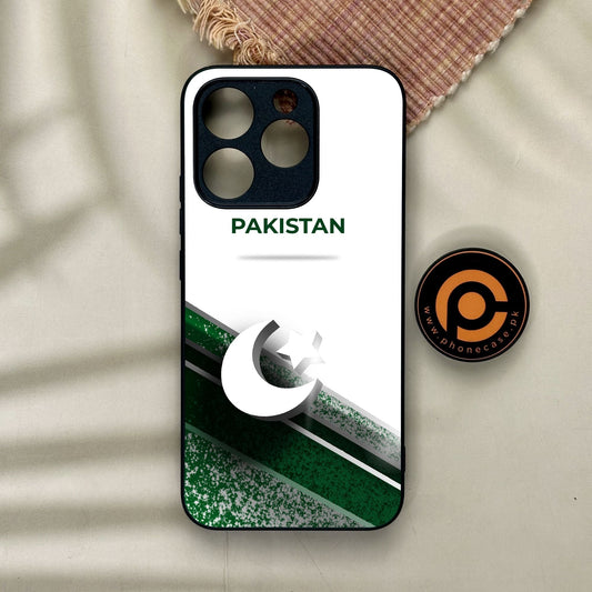 Realme 15T - Pakistani Flag Design 10 - Premium Metal Printed Soft Bumper Shock Proof Case