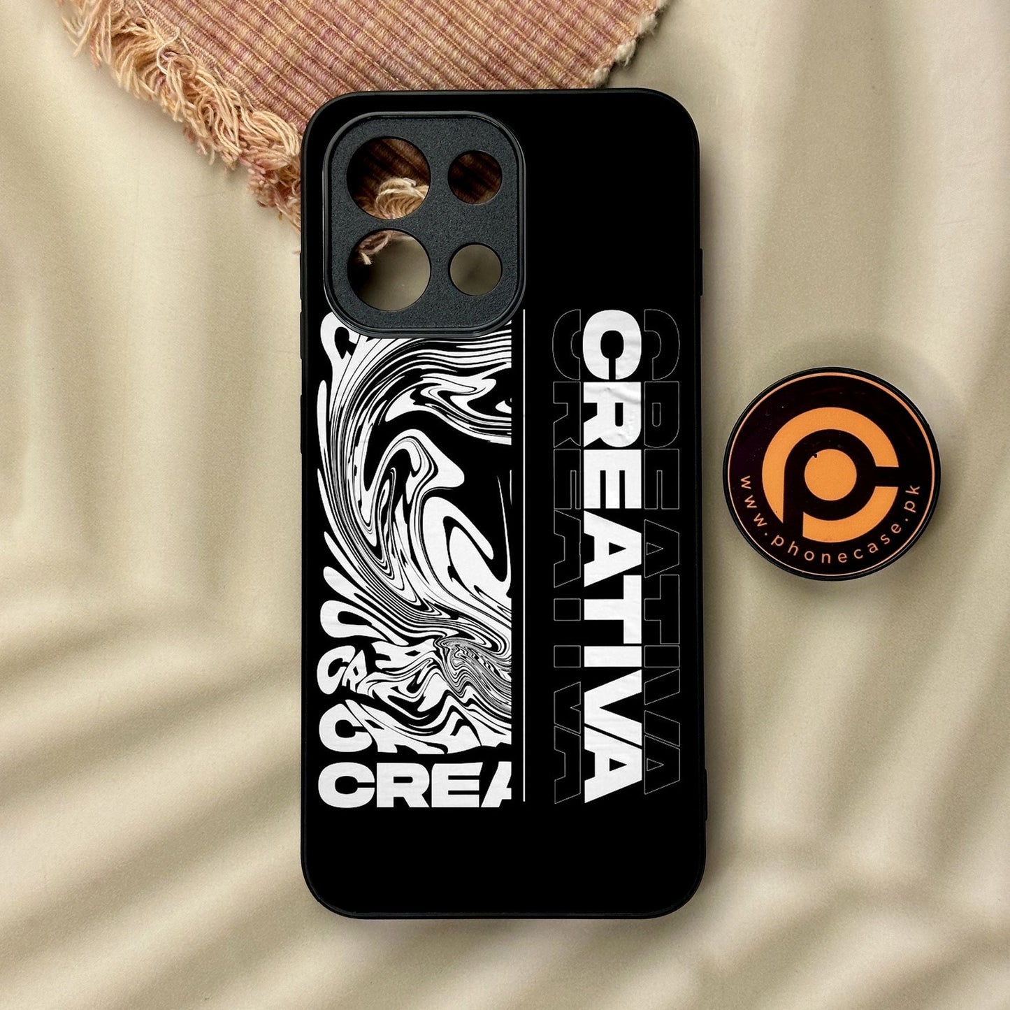 OnePlus 13s - Creative - Premium Metal Printed Soft Bumper Shock Proof Case