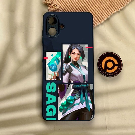 Samsung Galaxy A07 - Battle-Ready Design 1 - Premium Metal Printed Soft Bumper Shock Proof Case