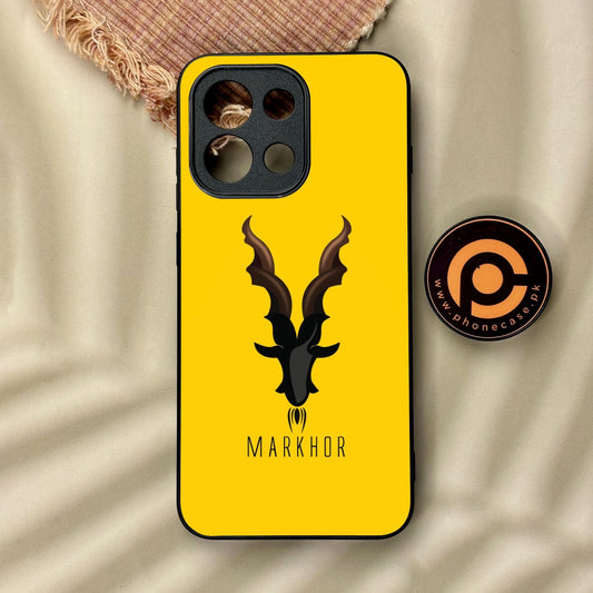 OnePlus 13T - Markhor Design 1 - Premium Metal Printed Soft Bumper Shock Proof Case