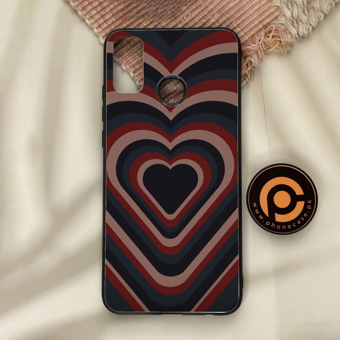 Honor 9X Lite - Heart 2.0 Design 4 - Premium Metal Printed Soft Bumper Shock Proof Case