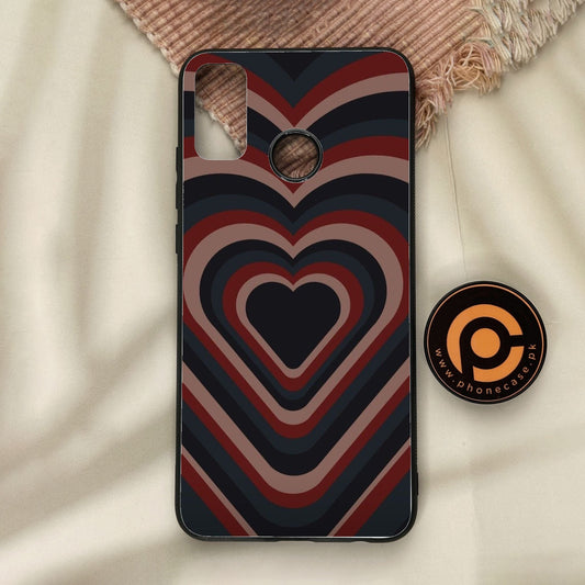 Honor 9X Lite - Heart 2.0 Design 4 - Premium Metal Printed Soft Bumper Shock Proof Case