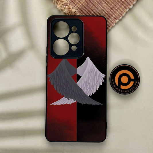 Realme 15 - Angel 2.0 Design 7 - Premium Metal Printed Soft Bumper Shock Proof Case