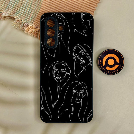 Samsung Galaxy A17 - Girls Design 8 - Premium Metal Printed Soft Bumper Shock Proof Case