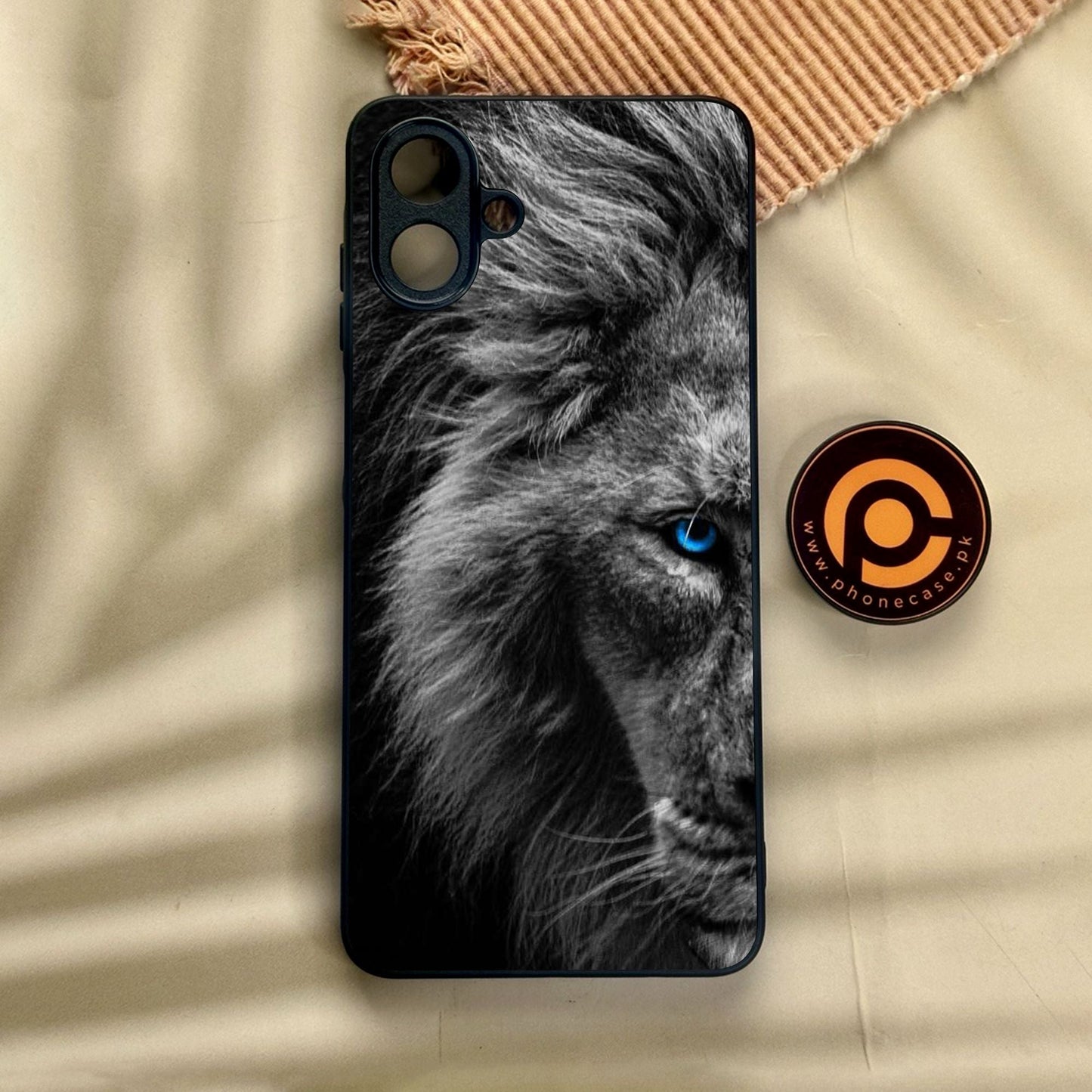 Samsung Galaxy A07 - Tiger Design 8 - Premium Metal Printed Soft Bumper Shock Proof Case