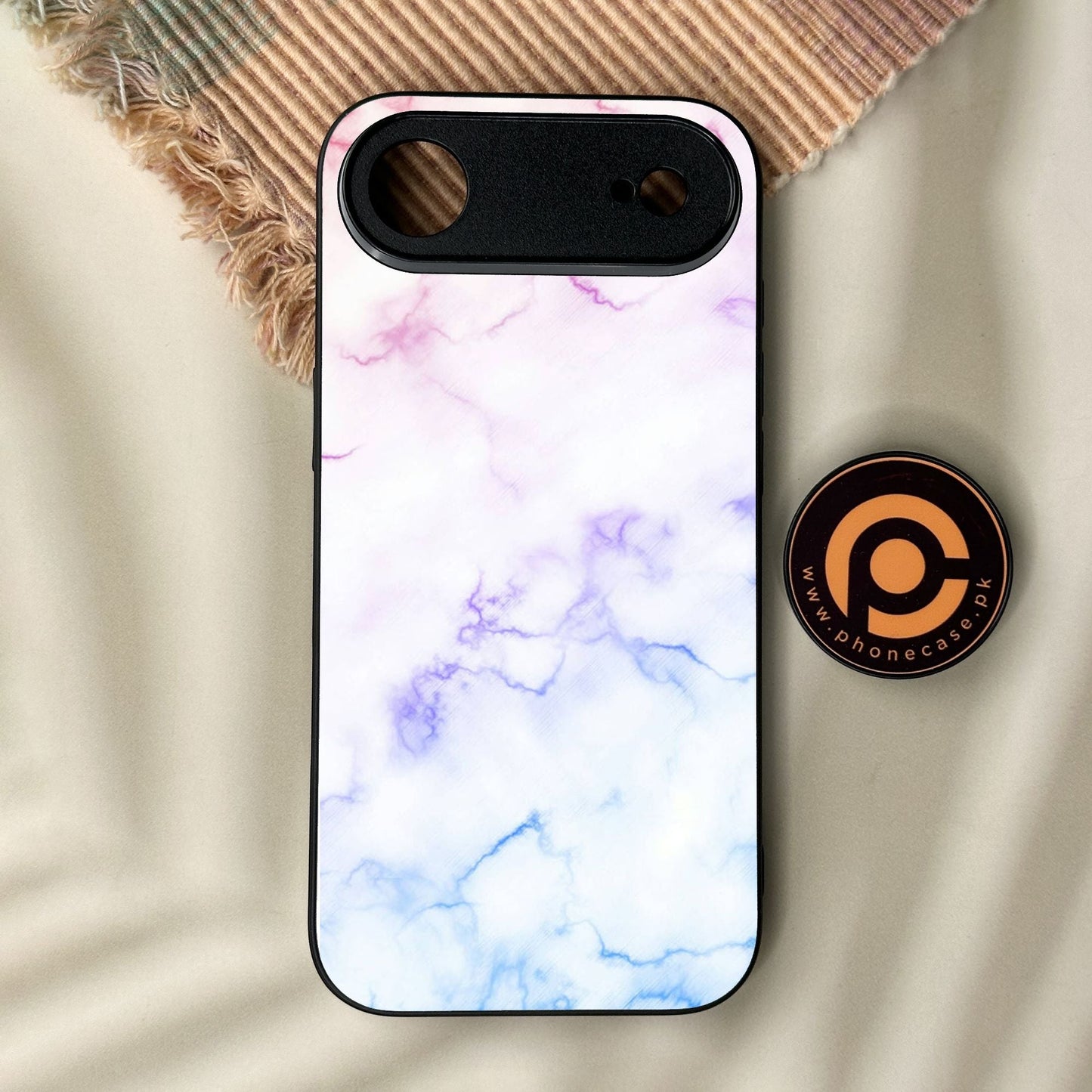 iPhone Air - White Design 2 - Premium Metal Printed Soft Bumper Shock Proof Case