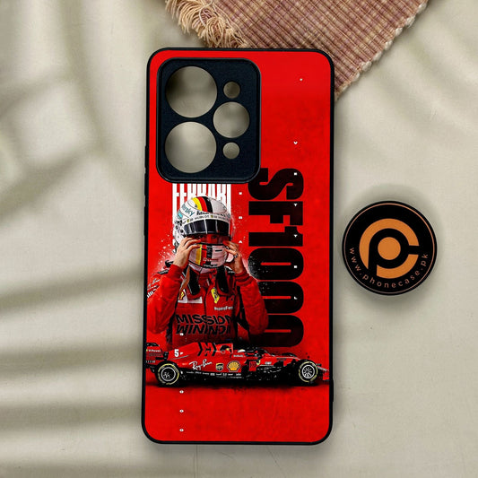 Realme 15 - Formula 1 Design 8 - Premium Metal Printed Soft Bumper Shock Proof Case