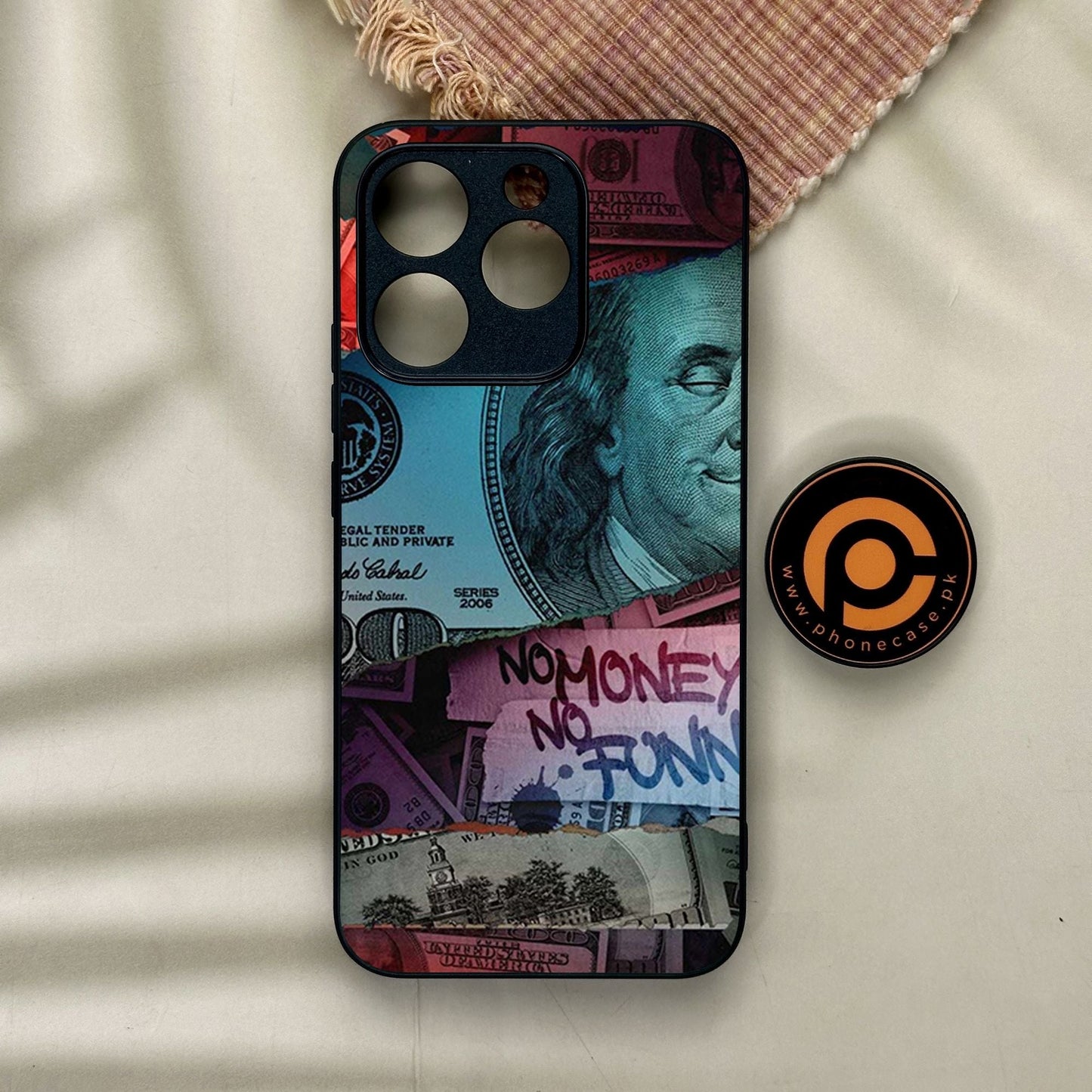 Realme 15T - Dollar Design 8 - Premium Metal Printed Soft Bumper Shock Proof Case