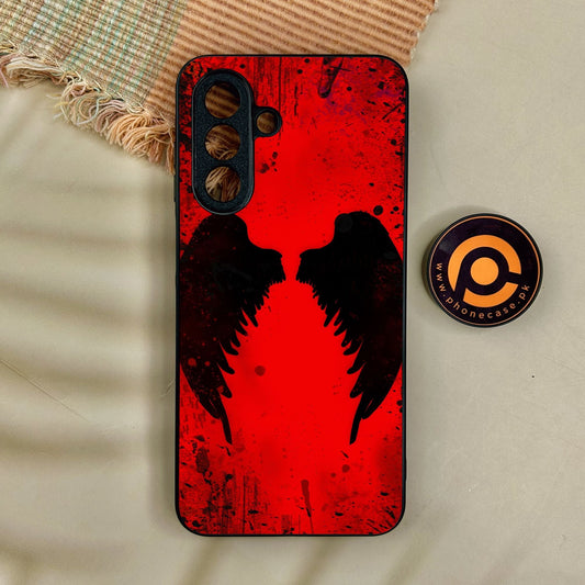 Samsung Galaxy A17 - Angel 2.0 Design 3 - Premium Metal Printed Soft Bumper Shock Proof Case