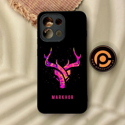 OnePlus 13T - Markhor Design 6 - Premium Metal Printed Soft Bumper Shock Proof Case