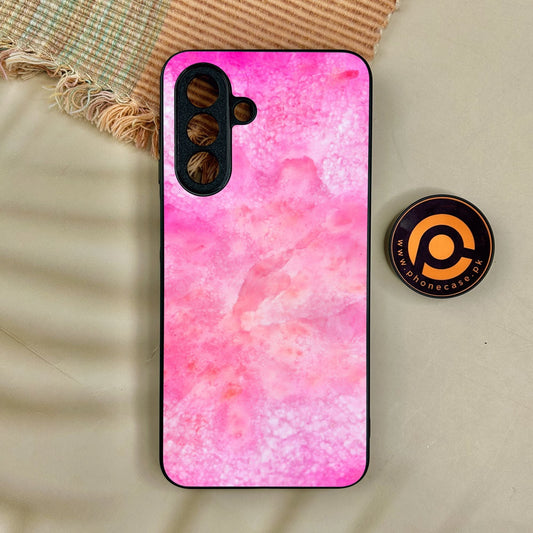 Samsung Galaxy A17 - Pink Marble 2.0 Design 5 - Premium Metal Printed Soft Bumper Shock Proof Case