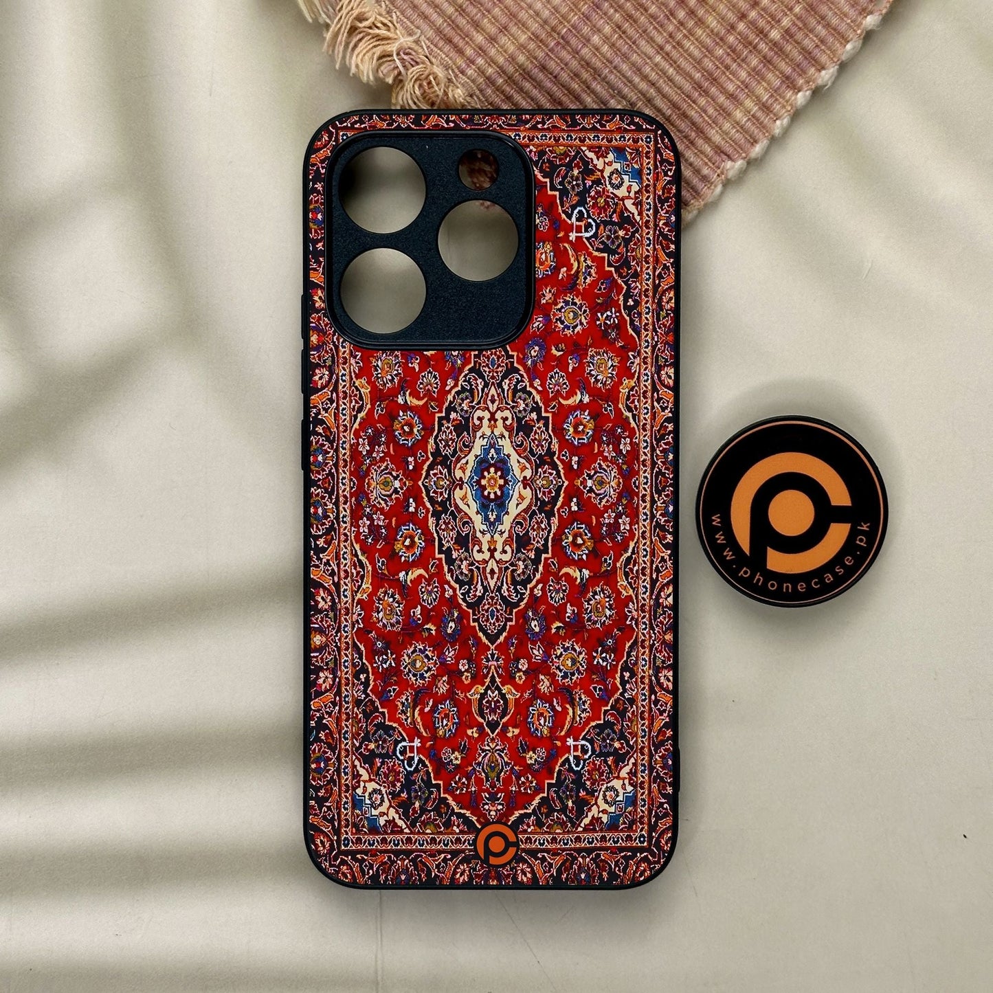 Realme 15T - Persian Rug Design 2 - Premium Metal Printed Soft Bumper Shock Proof Case