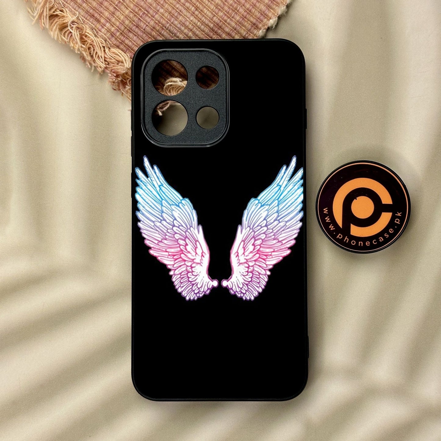 OnePlus 13T - Angel Wings Design 8 - Premium Metal Printed Soft Bumper Shock Proof Case