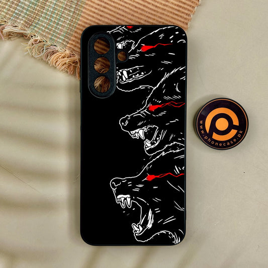 Samsung Galaxy A17 - Black Art Design 7 - Premium Metal Printed Soft Bumper Shock Proof Case