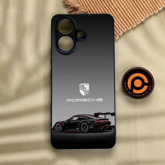 Vivo V60 Lite  - Shadow Racer - Premium Metal Printed Soft Bumper Shock Proof Case