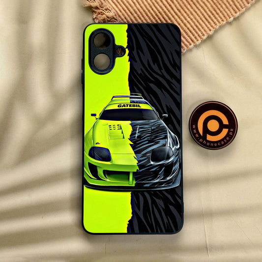 Samsung Galaxy A07 - Racing Series 2.0 Design 3 - Premium Metal Printed Soft Bumper Shock Proof Case