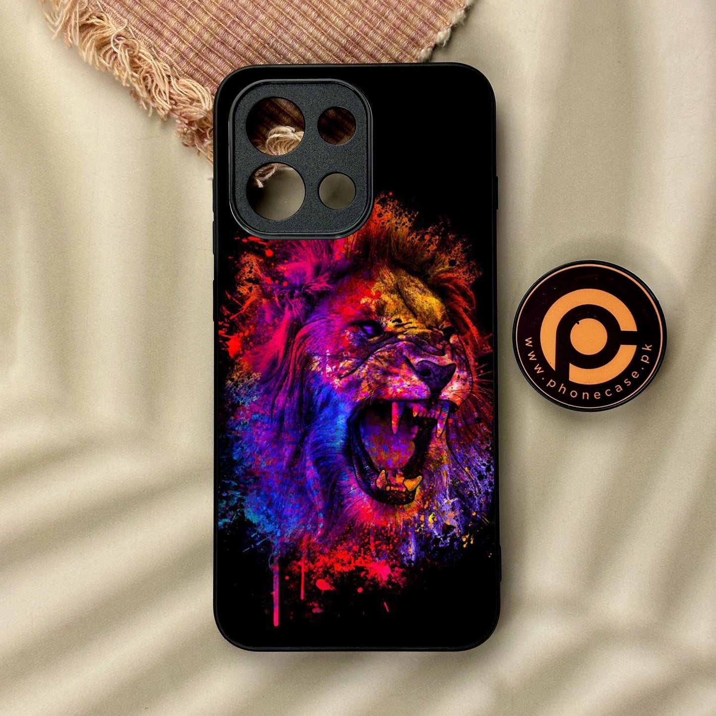 OnePlus 13T - Tiger 2.0 Design 5 - Premium Metal Printed Soft Bumper Shock Proof Case