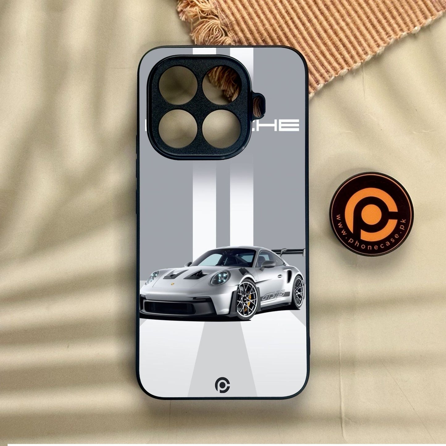 Xiaomi 15T Pro - Porsche Gt3 Rs Thrill - Premium Metal Printed Soft Bumper Shock Proof Case