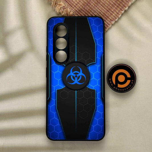 Itel S25 - Biohazard Design 1 - Premium Metal Printed Soft Bumper Shock Proof Case