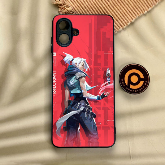 Samsung Galaxy A07 - Battle-Ready Design 5 - Premium Metal Printed Soft Bumper Shock Proof Case