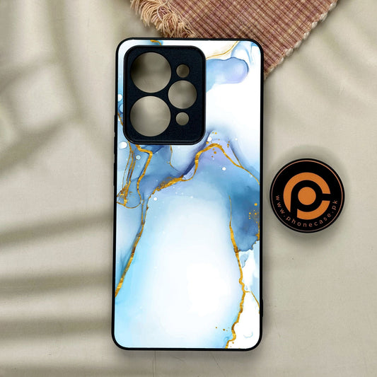 Realme 15 Pro - Blue 2.0 Design 6 - Premium Metal Printed Soft Bumper Shock Proof Case