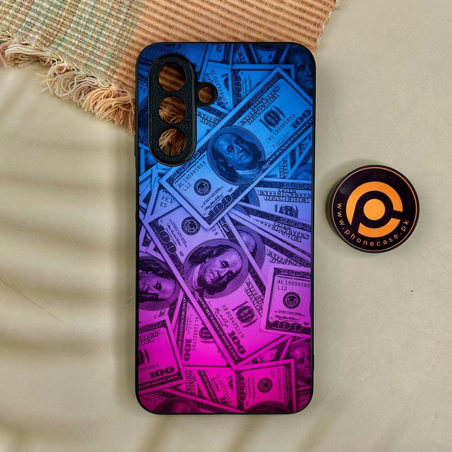 Samsung Galaxy A17 - Dollar Design 3 - Premium Metal Printed Soft Bumper Shock Proof Case