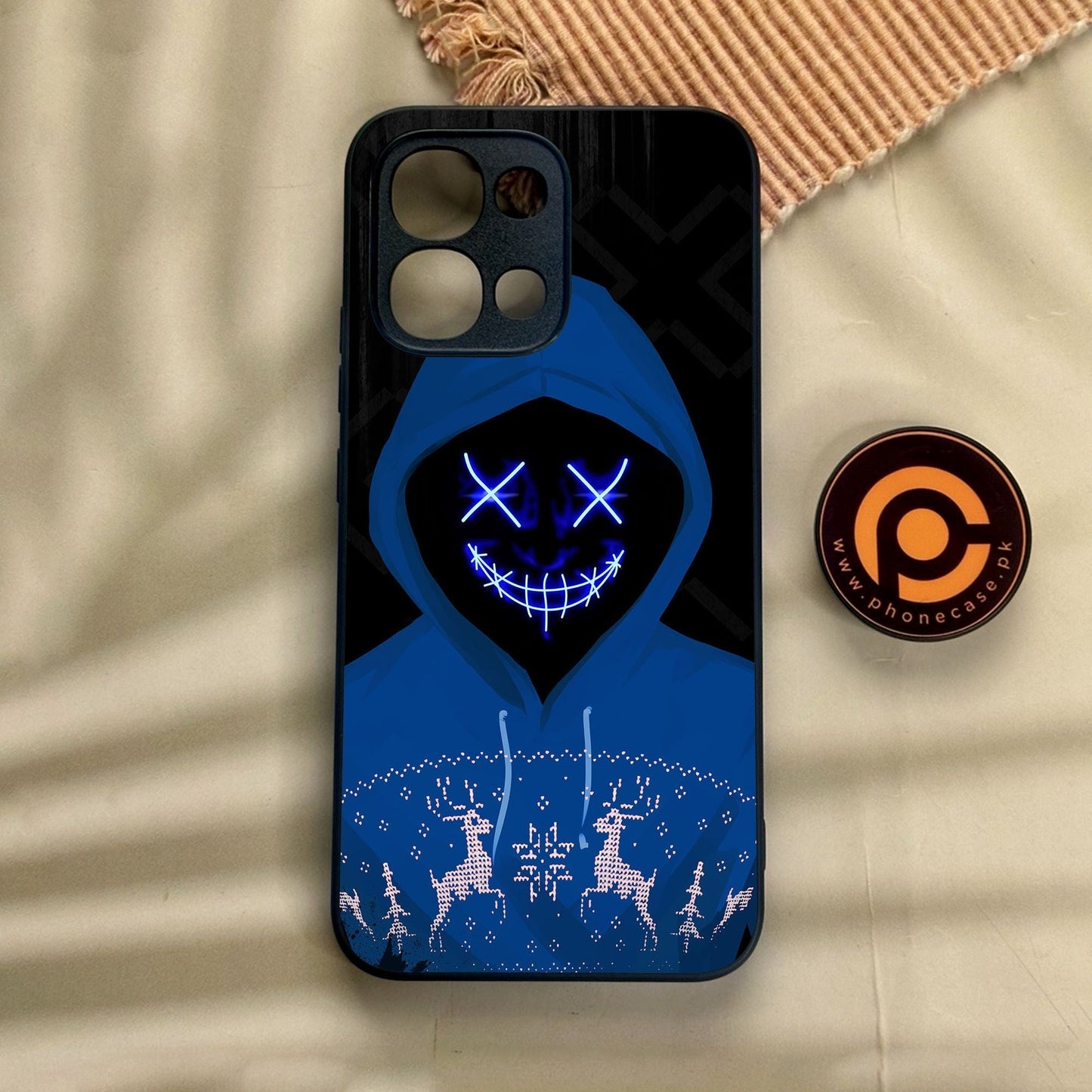 Oppo A6 Pro - Anonymous 2.0 Design 9 - Premium Metal Printed Soft Bumper Shock Proof Case