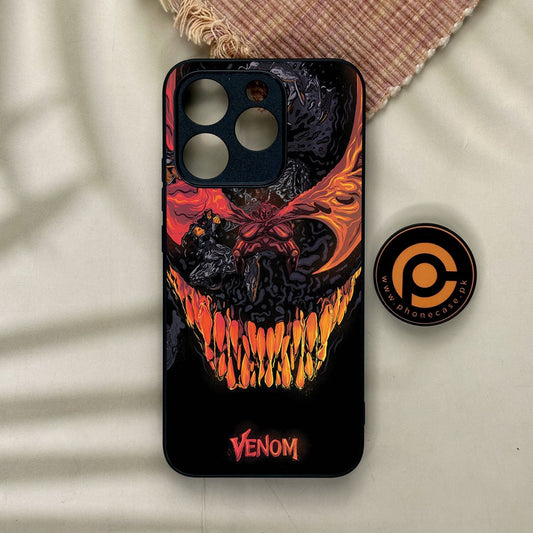 Realme 15T - Venom Case - Premium Metal Printed Soft Bumper Shock Proof Case