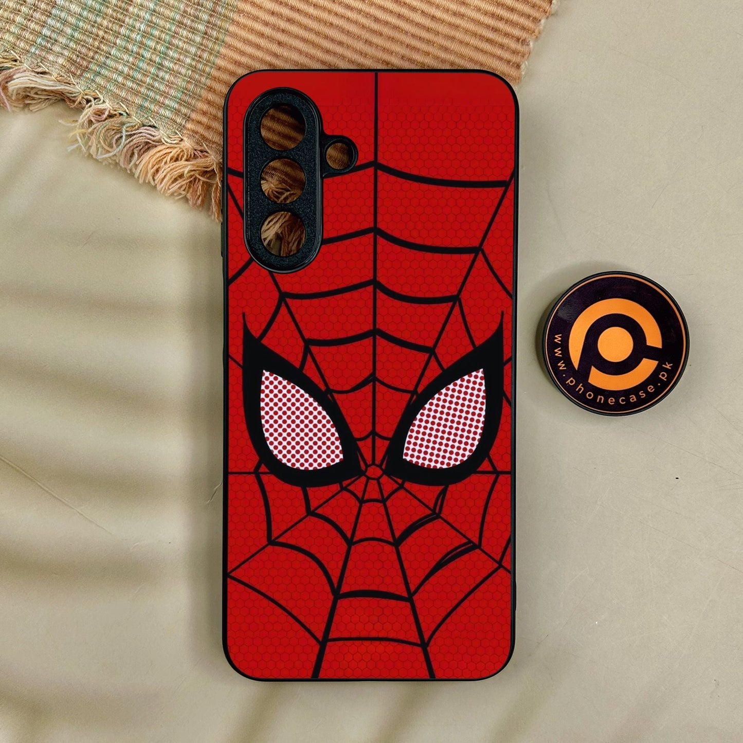 Samsung Galaxy A17 - Web Of Heroism - Premium Metal Printed Soft Bumper Shock Proof Case