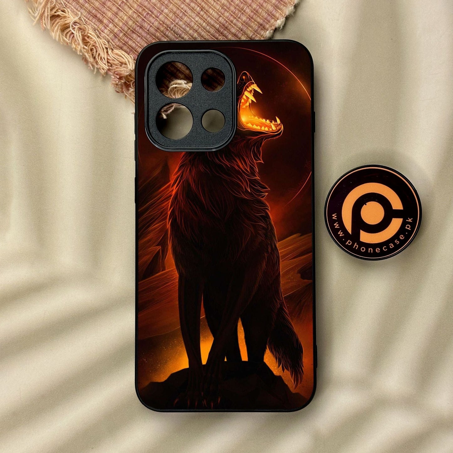 OnePlus 13T - Wolf Design 6 - Premium Metal Printed Soft Bumper Shock Proof Case