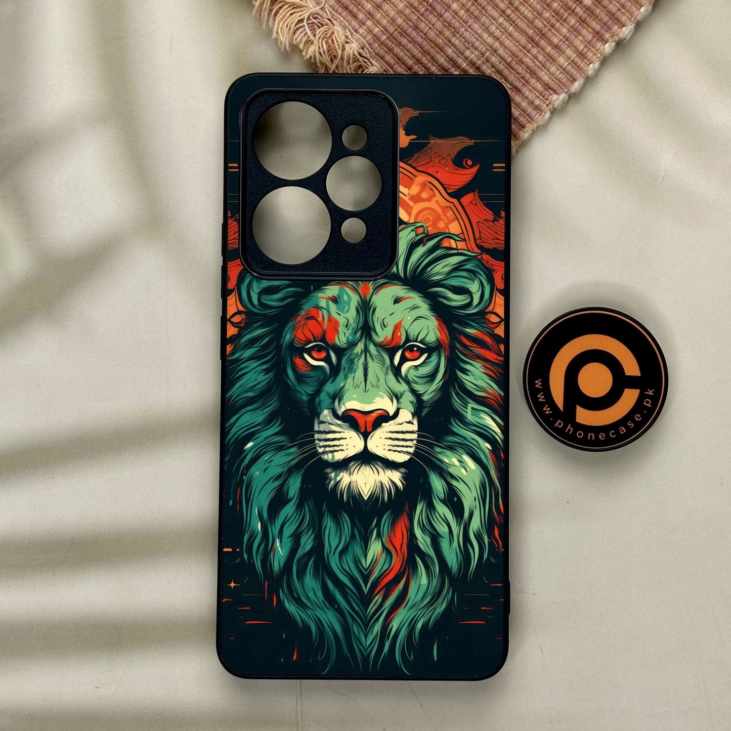 Realme 15 Pro - Tiger 2.0 Design 2 - Premium Metal Printed Soft Bumper Shock Proof Case