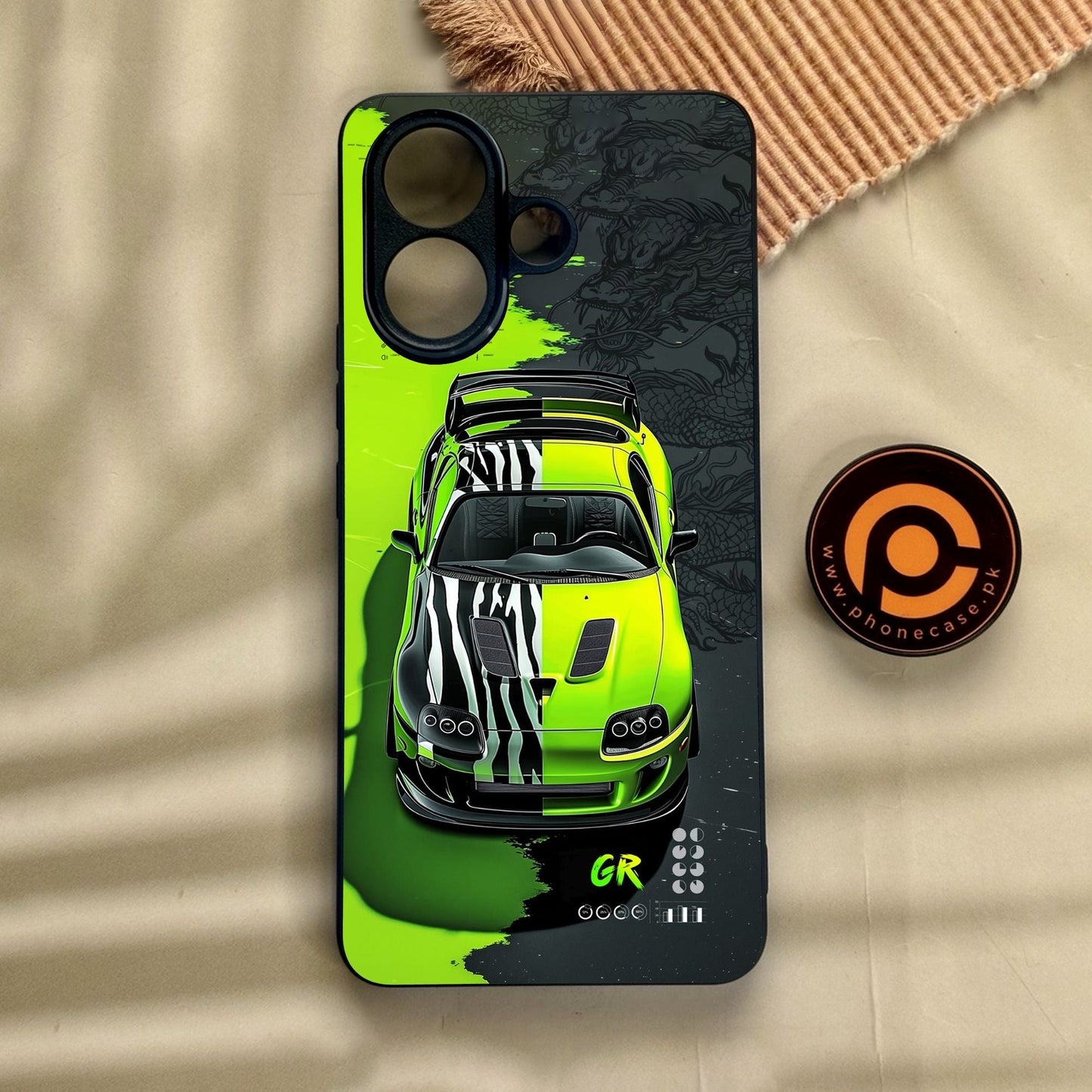 Vivo V60 Lite  - Trish Art - Premium Metal Printed Soft Bumper Shock Proof Case