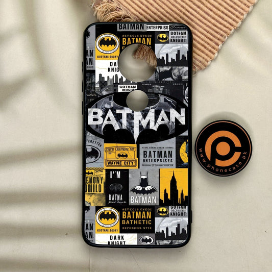 Motorola Moto G7 - The Gotham Collage - Premium Metal Printed Soft Bumper Shock Proof Case