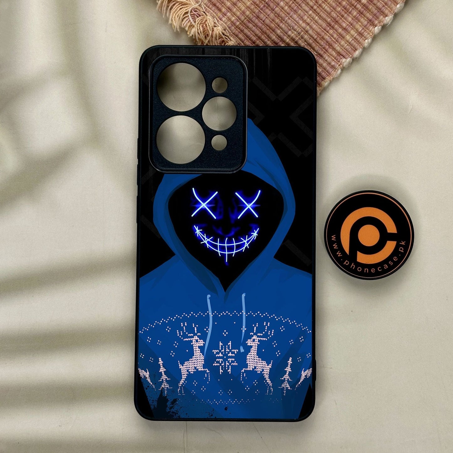 Realme 15 - Anonymous 2.0 Design 9 - Premium Metal Printed Soft Bumper Shock Proof Case