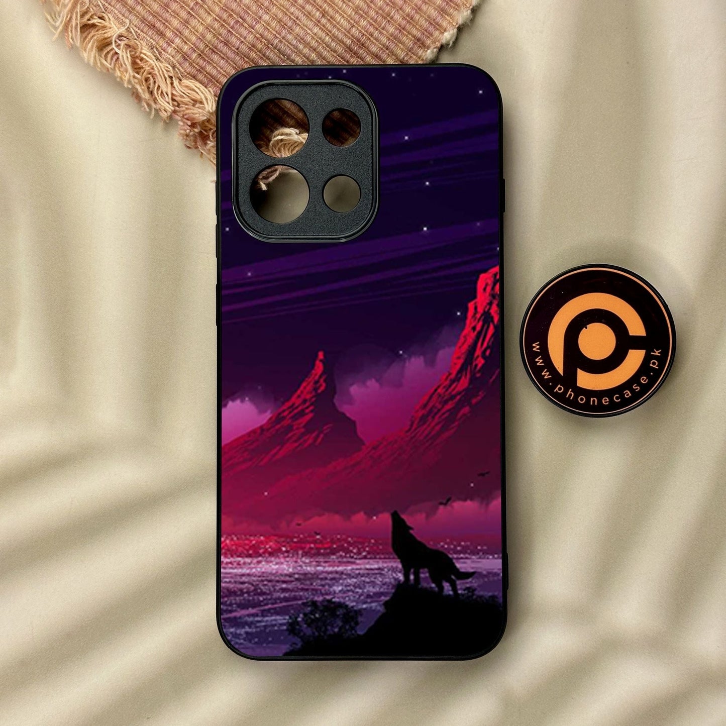 OnePlus 13T - Wolf Design 7 - Premium Metal Printed Soft Bumper Shock Proof Case