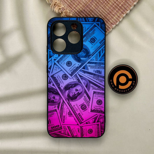 Realme 15T - Dollar Design 3 - Premium Metal Printed Soft Bumper Shock Proof Case