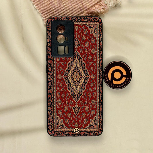 Xiaomi Poco F5 Pro - Persian Rug Design 1 - Premium Metal Printed Soft Bumper Shock Proof Case