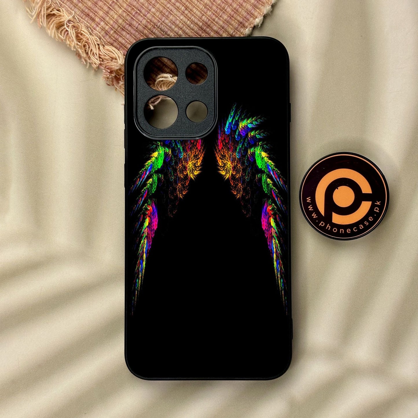 OnePlus 13s - Angel Wings Design 10 - Premium Metal Printed Soft Bumper Shock Proof Case
