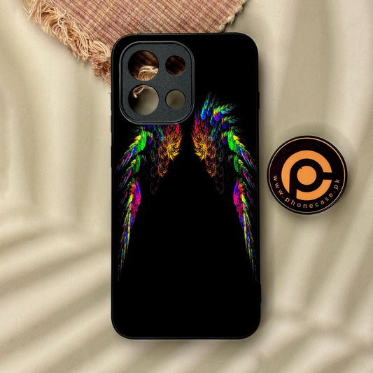 OnePlus 13s - Angel Wings Design 10 - Premium Metal Printed Soft Bumper Shock Proof Case