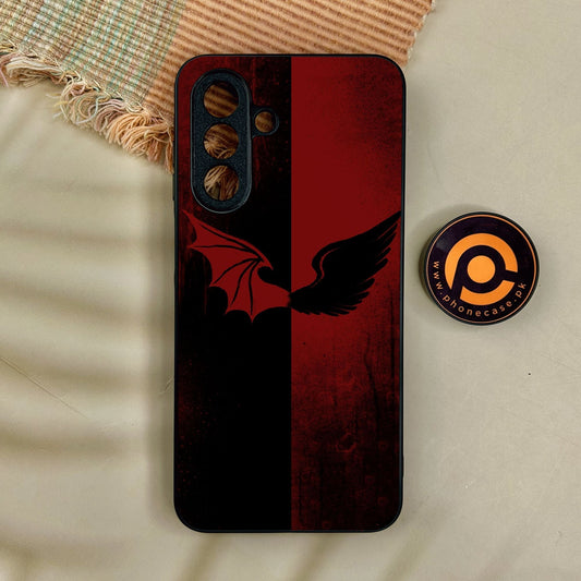 Samsung Galaxy A17 - Angel 2.0 Design 6 - Premium Metal Printed Soft Bumper Shock Proof Case