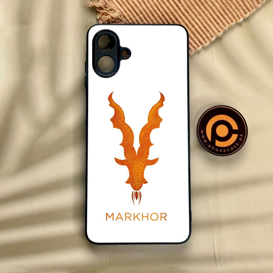 Samsung Galaxy A07 - Markhor Design 11 - Premium Metal Printed Soft Bumper Shock Proof Case