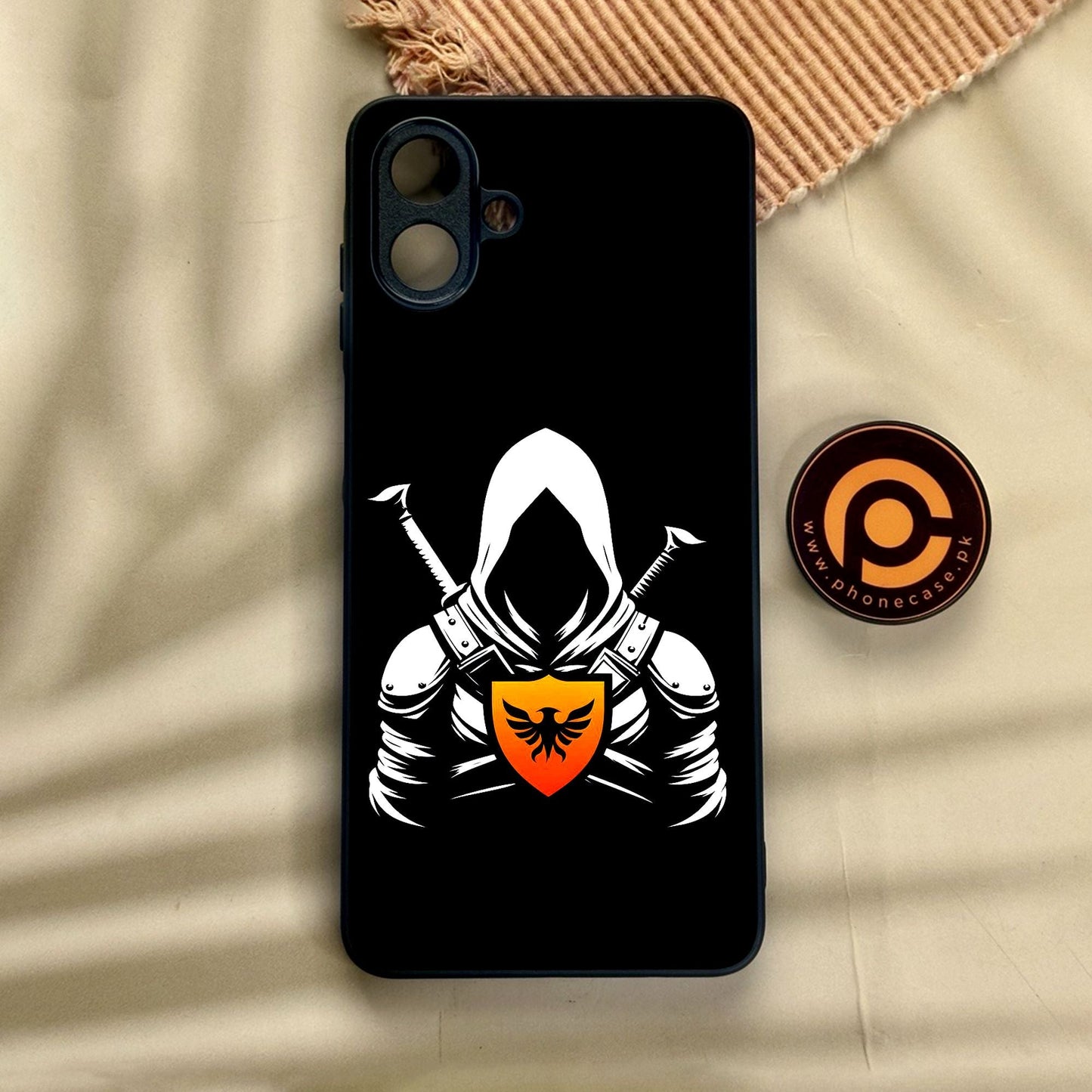 Samsung Galaxy A07 - Minimalistic Design 6 - Premium Metal Printed Soft Bumper Shock Proof Case