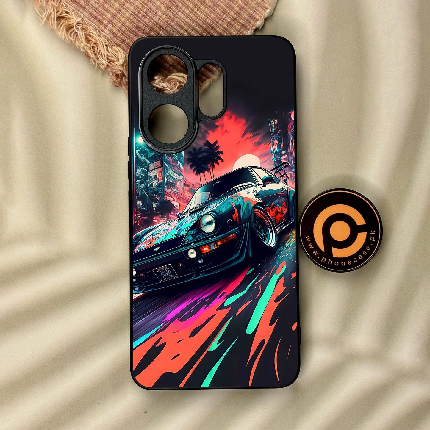 Vivo V60 - Racing Series 2.0 Design 7 - Premium Metal Printed Soft Bumper Shock Proof Case