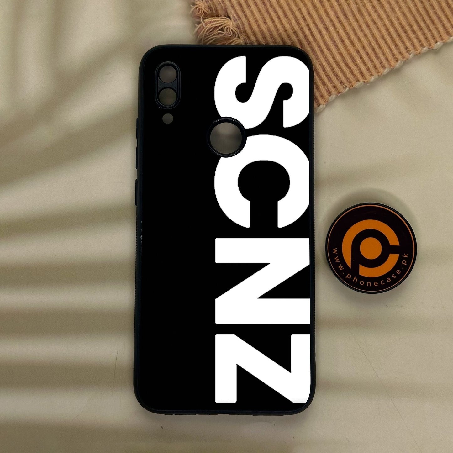 Redmi Note 7 - Scnz - Premium Metal Printed Soft Bumper Shock Proof Case