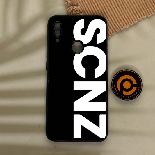 Redmi Note 7 - Scnz - Premium Metal Printed Soft Bumper Shock Proof Case