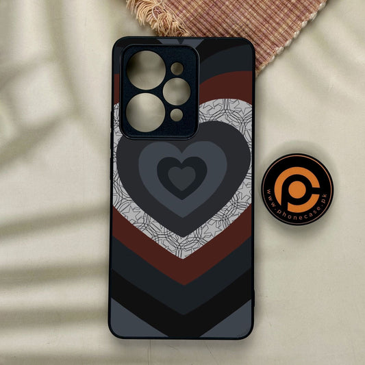 Realme 15 Pro - Heart 2.0 Design 7 - Premium Metal Printed Soft Bumper Shock Proof Case